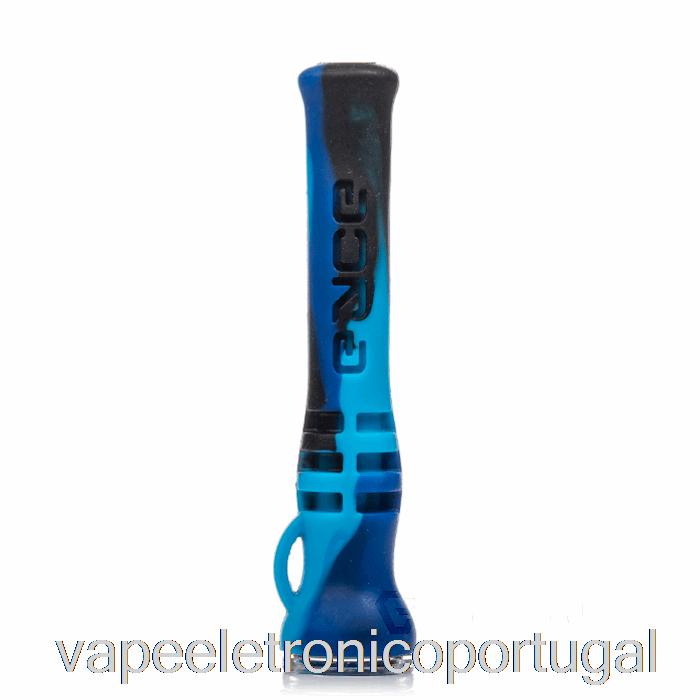 Vape Eletrônico Eyce Shorty Silicone Chillum Inverno (preto/azul Bebê/azul)